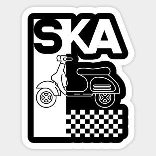 Ska Future, Ska Past mono Sticker